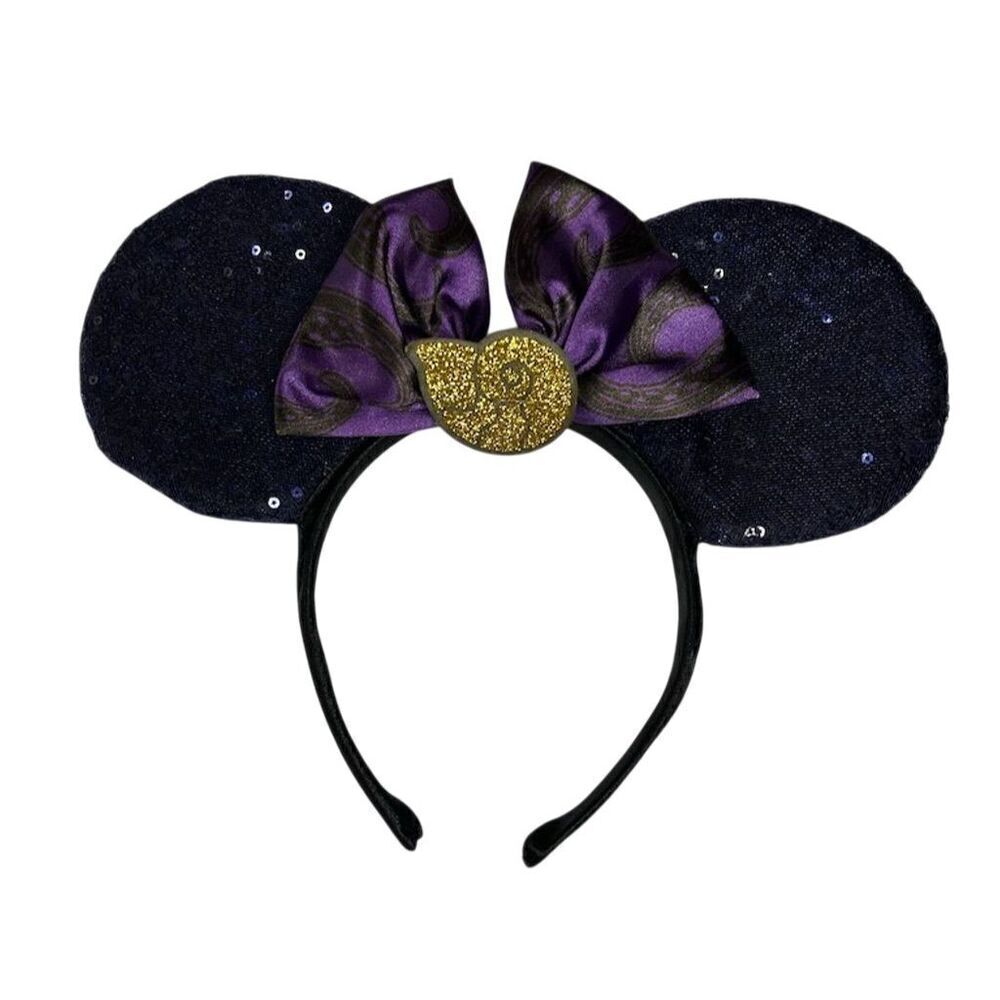 Disney Ursula Minnie Mouse Ears Headband Black Unisex